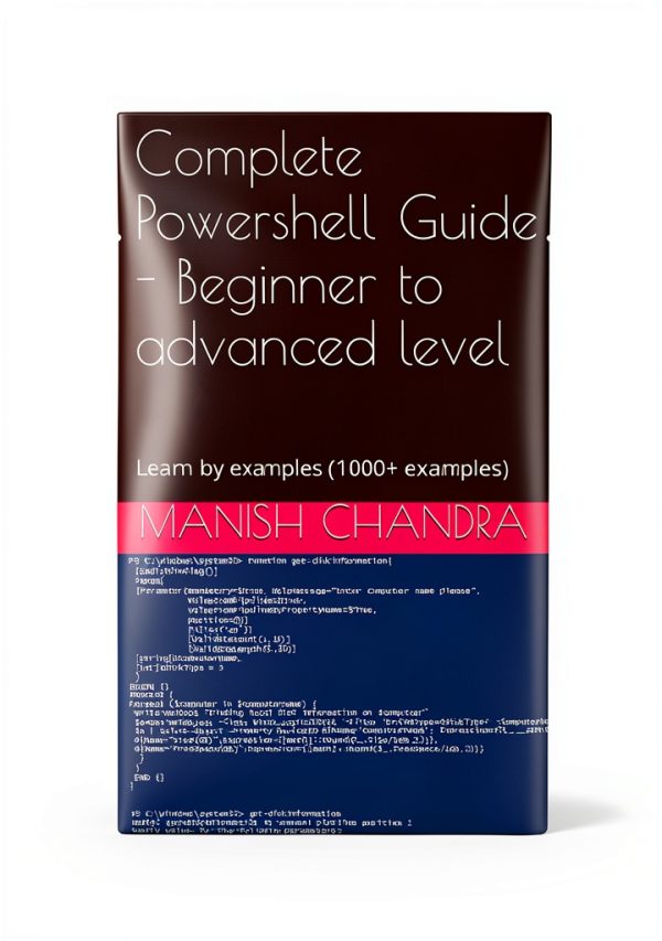 Complete Powershell Guide Beginner to Advanced Windows Server eBook-0