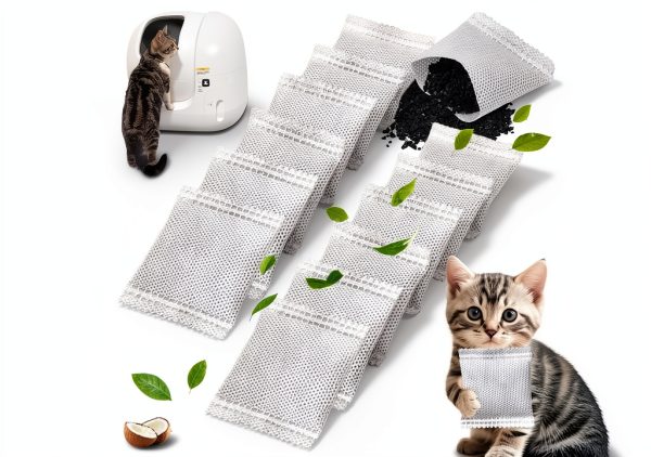 NewKe Odor Eliminator for PuraMax Cat Litter Box – Charcoal 12 Pack-0