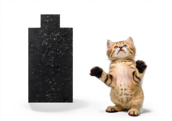 Cat Litter Box Replacement Filters Compatible with Pet Zone Semi, 12-Pack Carbon Cotton Filters for Automatic Cat Litter Box Absorbing Odors Control Damp from Pets - Black-1