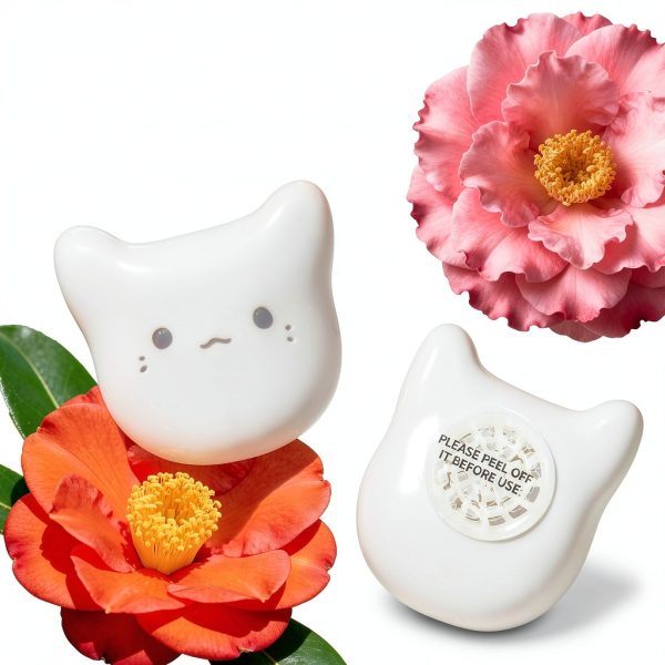 6PCS Pets Deodorizing Pods for Cumrige Self Cleaning Litter Box, Odor Remover for Fumoi Automatic Cat Litter Box, Camellia Flower Scented, Long-Lasting Fragrance, Keep Home Fresh-7
