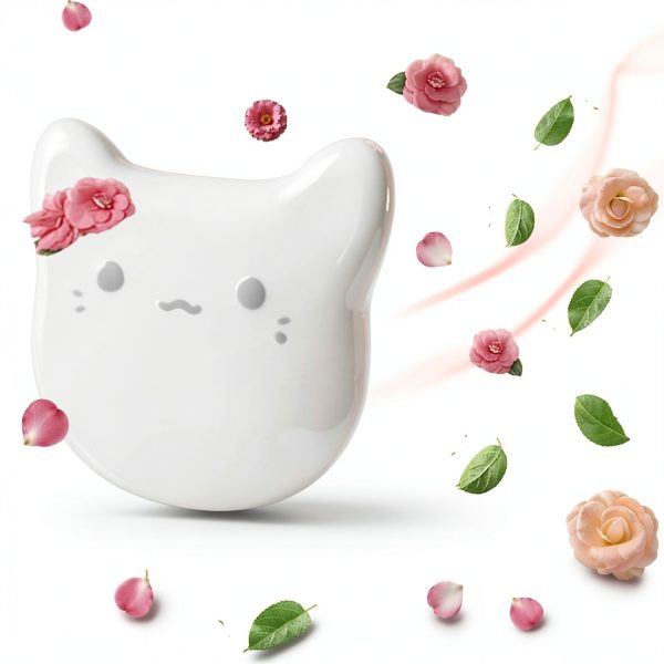 6PCS Pets Deodorizing Pods for Cumrige Self Cleaning Litter Box, Odor Remover for Fumoi Automatic Cat Litter Box, Camellia Flower Scented, Long-Lasting Fragrance, Keep Home Fresh-6
