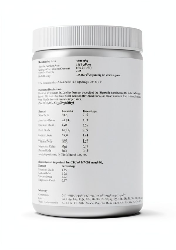 Bulk Zeolite for Cat Litter Odor Control – Purrified Air 2lb Filter-4