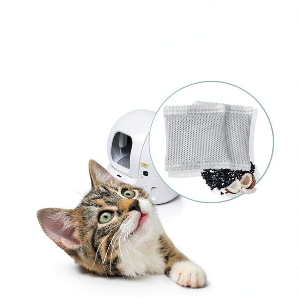 NewKe Odor Eliminator for PuraMax Cat Litter Box – Charcoal 12 Pack-1