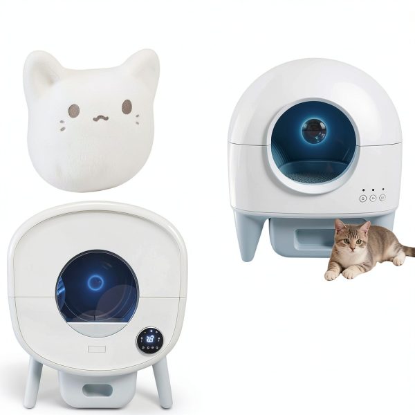 6PCS Pets Deodorizing Pods for Cumrige Self Cleaning Litter Box, Odor Remover for Fumoi Automatic Cat Litter Box, Camellia Flower Scented, Long-Lasting Fragrance, Keep Home Fresh-1