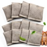 12 Pack Universal Odor Eliminator for Hooded Cat Litter Box, Natural-0