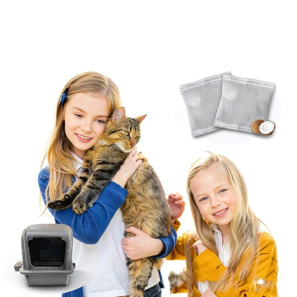 12 Pack Universal Odor Eliminator for Hooded Cat Litter Box, Natural-5