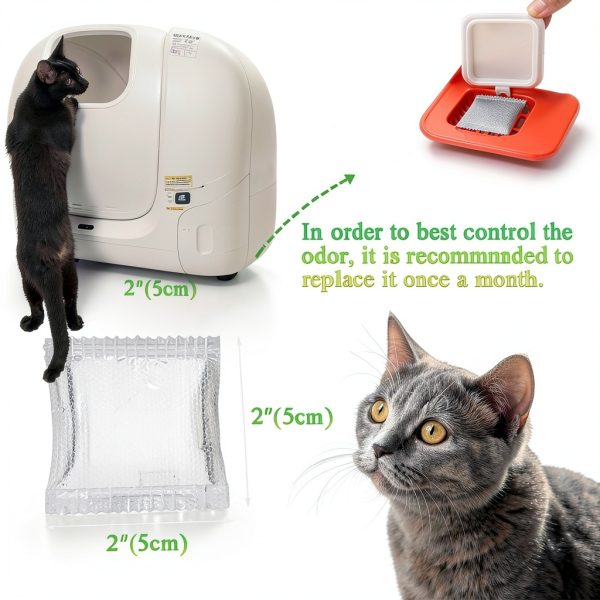 Odor Eliminator for PuraMAX Litter Box 12 Charcoal Filters PurifyLogix-6