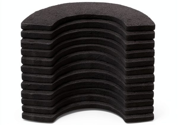 Activated Carbon Filters Harhana LR4 Cat Litter Box - 12 Pack Black-0
