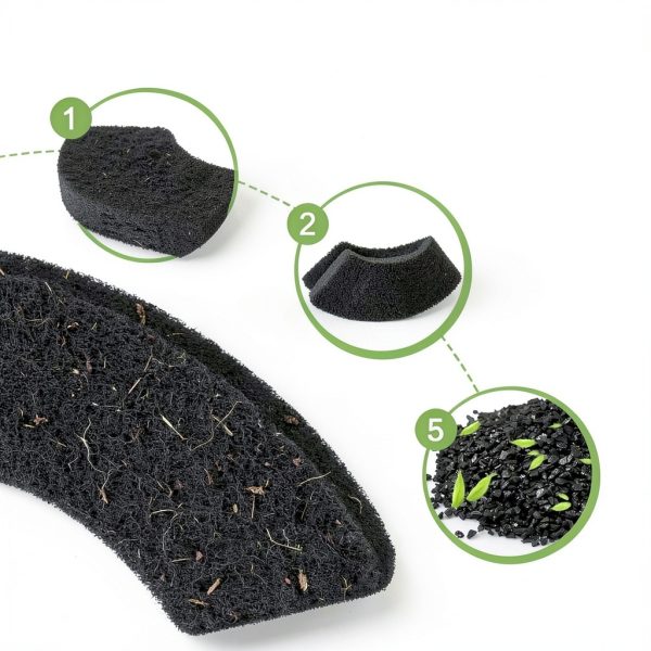 Carbon Filters 8 Pack Thickened 0.45" for Litter Robot 4 ALS AILISUO-2