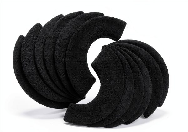 Activated Carbon Filters Harhana LR4 Cat Litter Box - 12 Pack Black-1