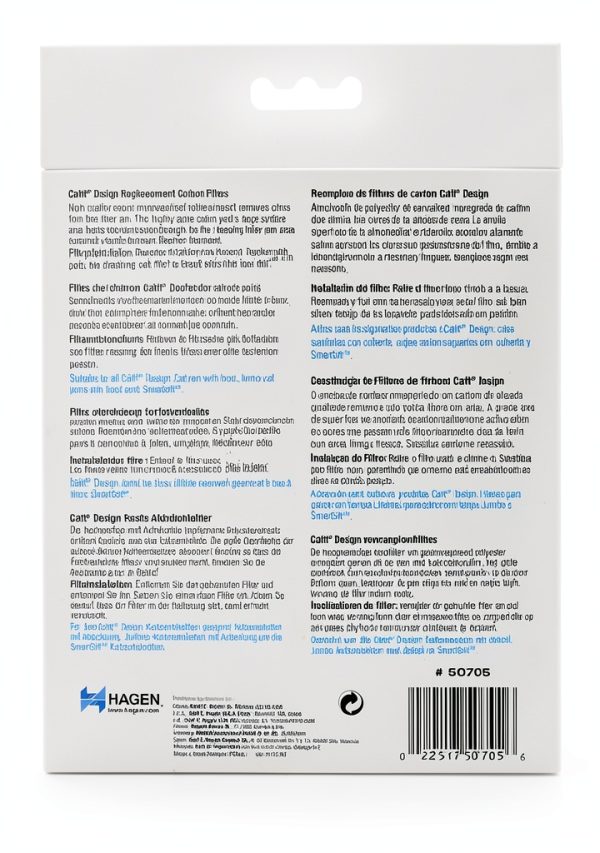 Catit Carbon Replacement Filter Large Breeds 2-Pack 50705 White/Black-1